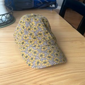 Adorable sunflower baseball cap